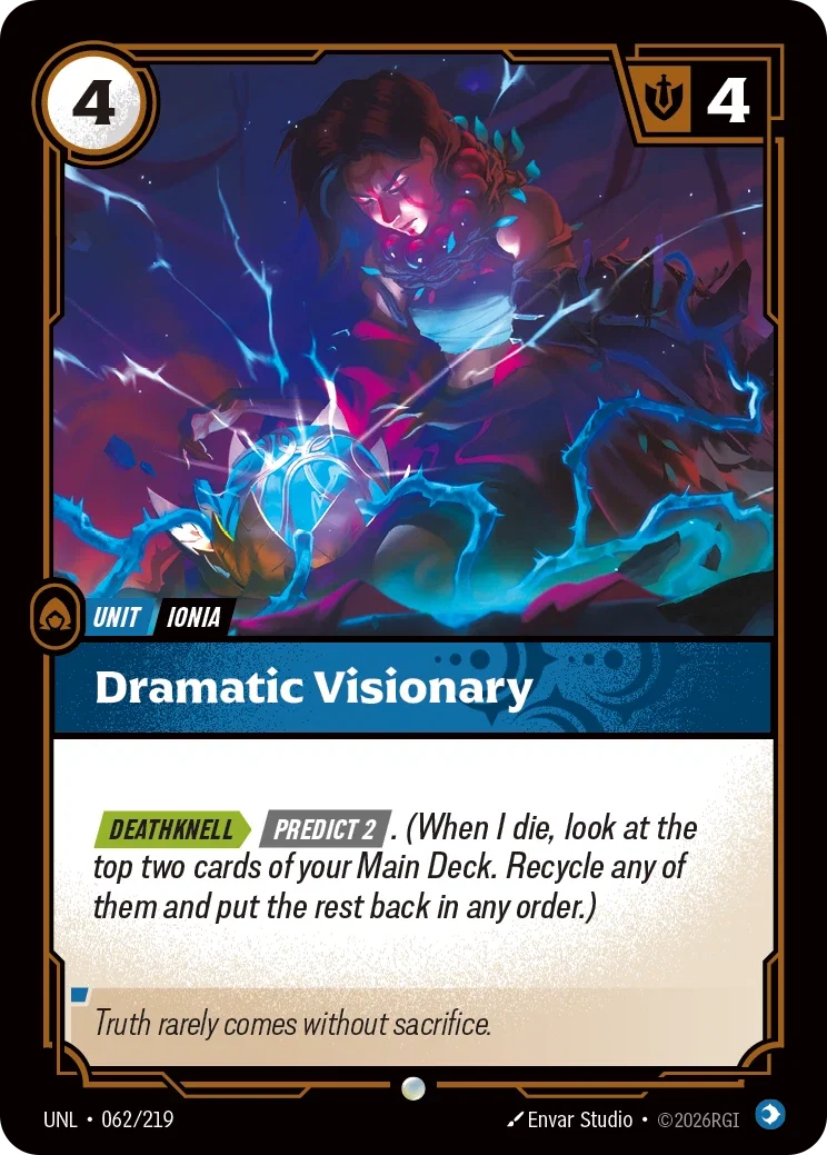 Dramatic Visionary - 062/219 (UNL) Common