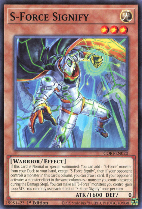 S-Force Signify (CORI-EN020)