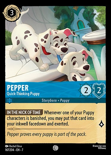 Pepper - Quick-Thinking Puppy (Archazia's Island - 167/204) Common