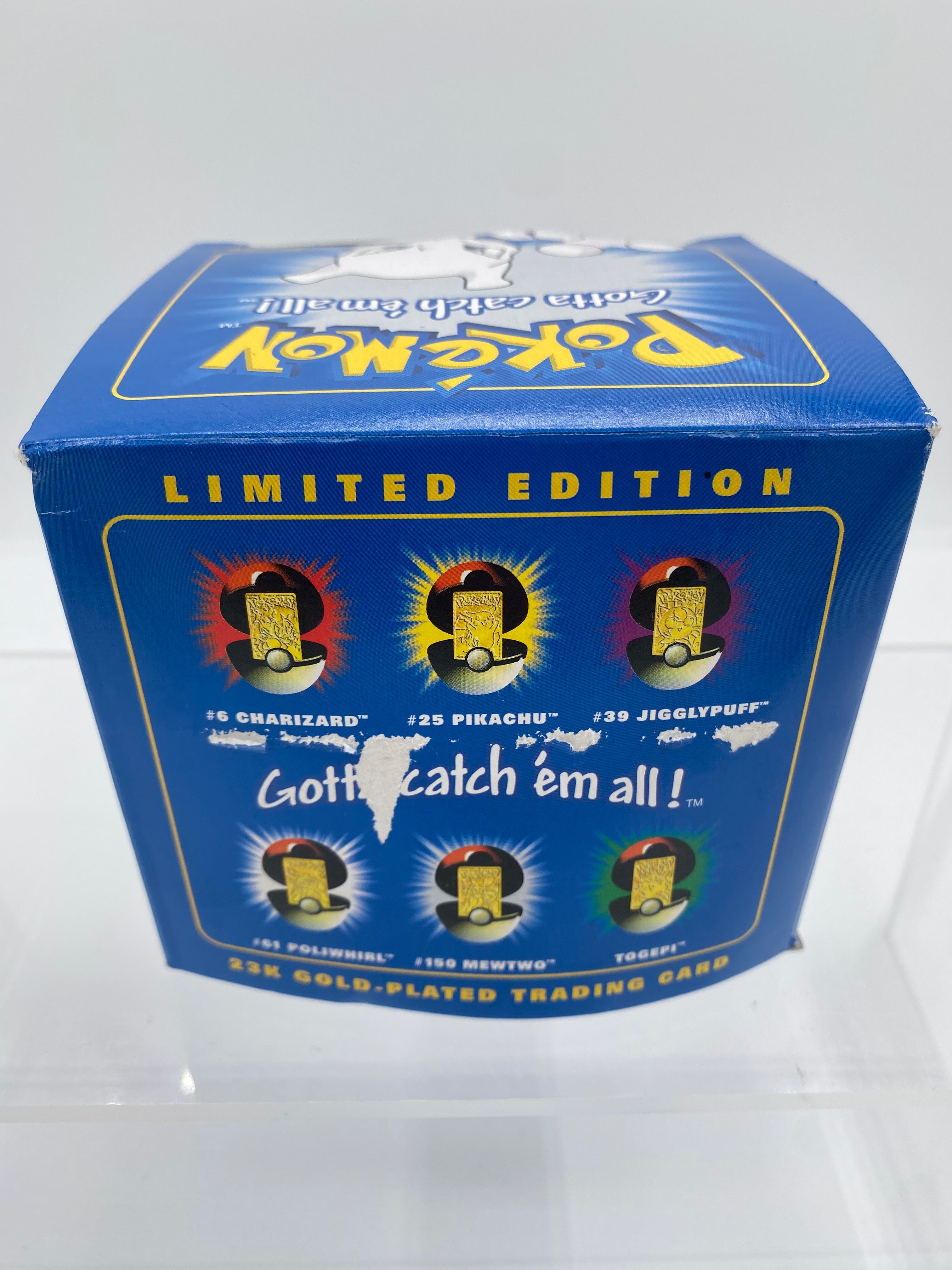 Pokemon Mewtwo 23K Gold-Plated Trading Card