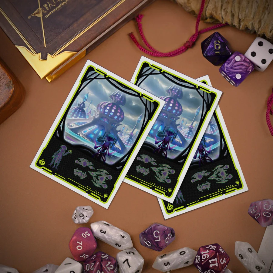 Ultra-PRO: 105ct Apex Deck Protector Sleeves - MTG: Edge of Eternities - Uthros, Titanic Godcore