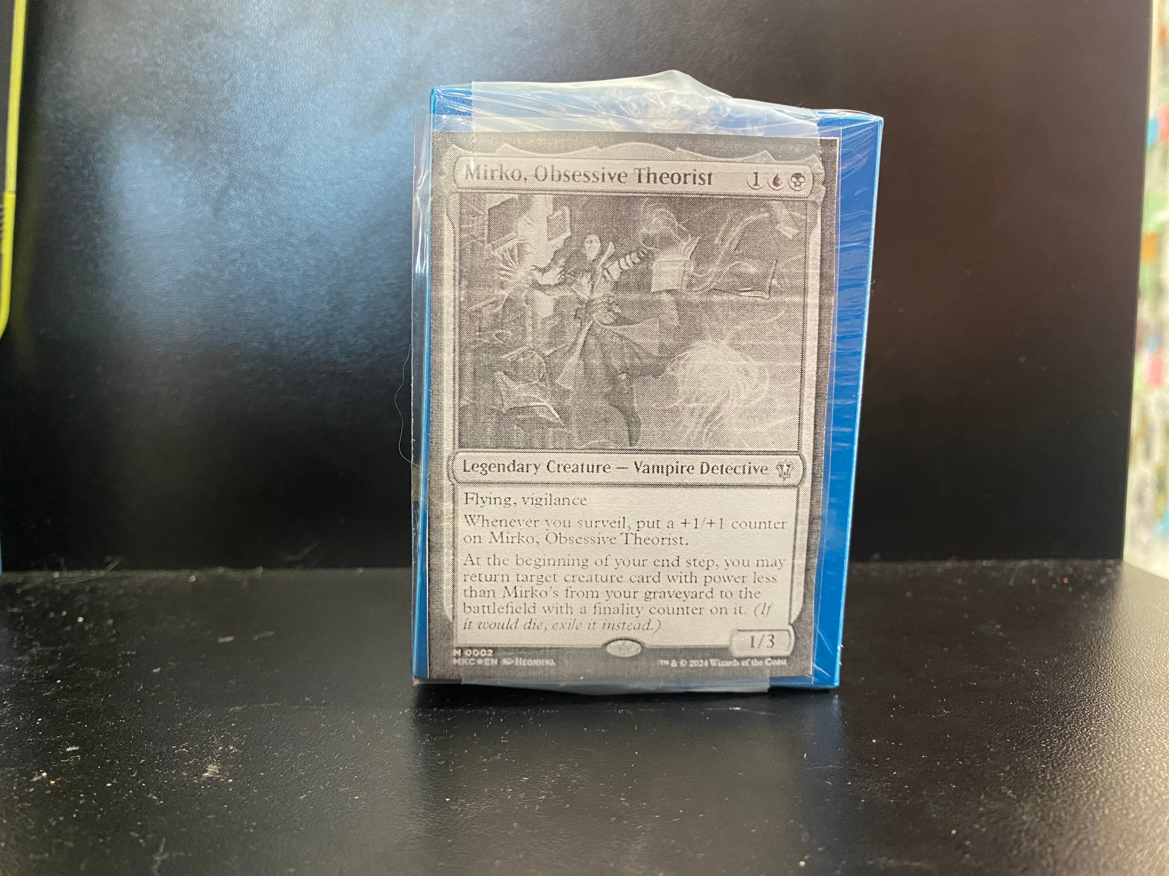 MTG: Murders at Karlov Manor - Commander: Revenant Recon (UB) (USED)Deck Box/Dual Matte Dragon Shield Sleeves