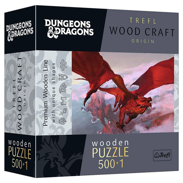 Puzzle: Woodcraft - D&D: Ancient Red Dragon 500+1 Piece