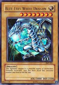 Blue-Eyes White Dragon (JMP-001) Ultra Rare - Unlimited Near Mint