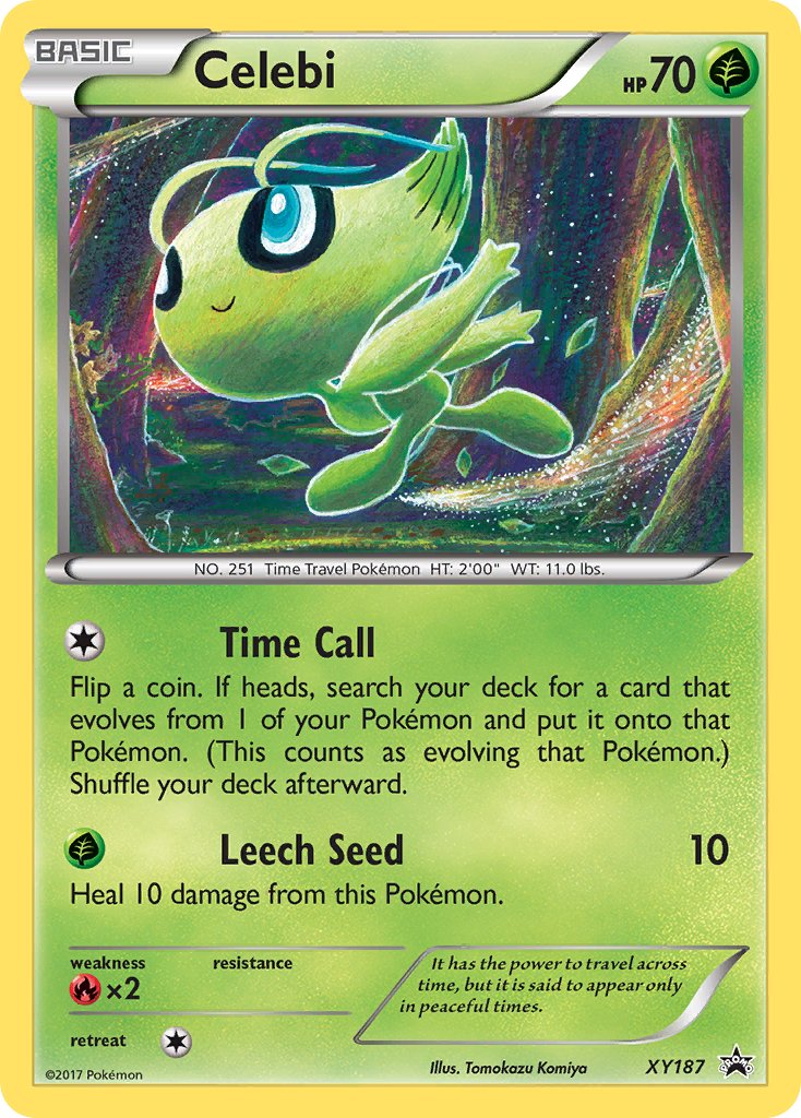 Celebi - XY187 (XY:PR) Promo - Near Mint Holofoil