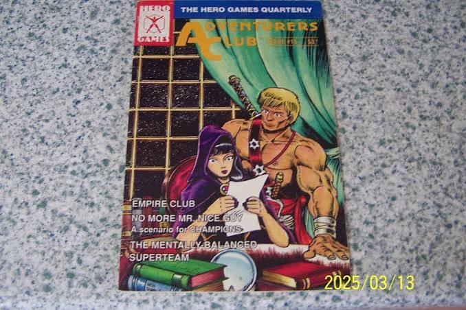 Hero System: Adventurers Club Quarterly Vol 1 Issues #14-16 (USED) Bundle