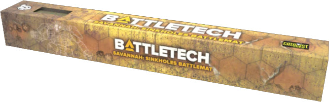 BattleTech: Battle Mat - Savannahs Sinkholes/Mountain Lake