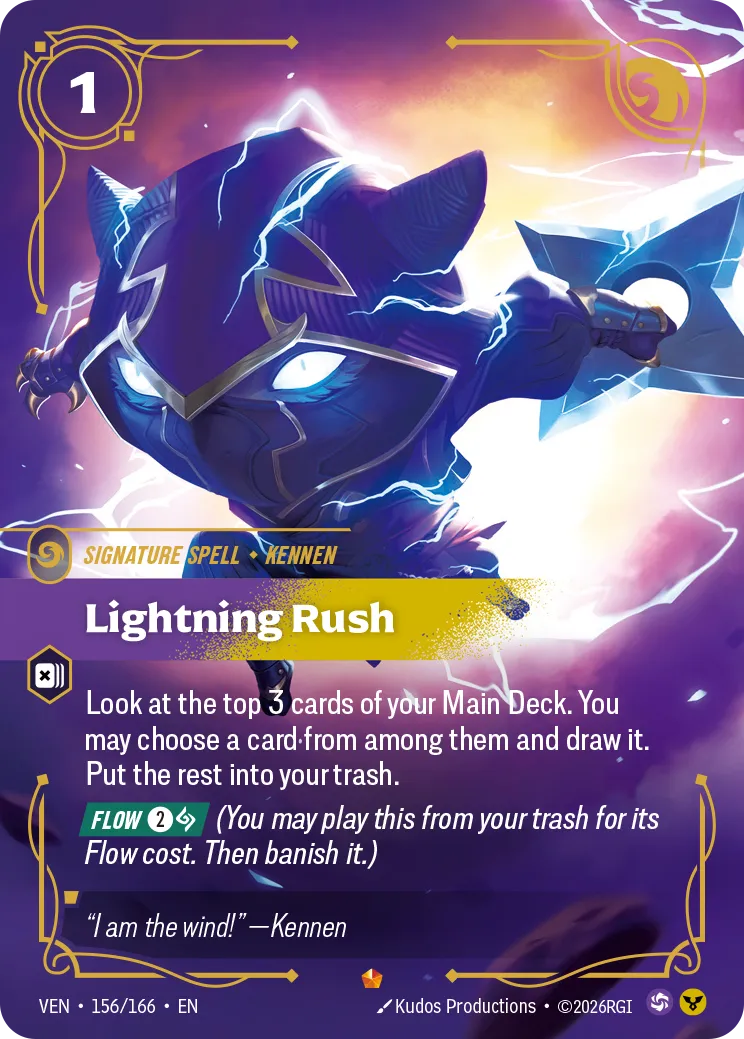 Lightning Rush - 156/166 (VEN) Epic