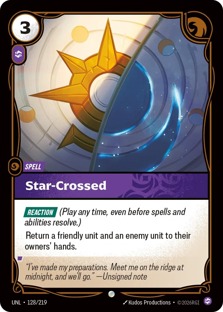 Star-Crossed - 128/219 (UNL) Common