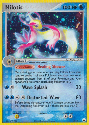 Milotic - 12/101 (HL) Holo Rare - Near Mint Holofoil