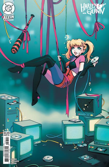 HARLEY QUINN #56 CVR D JESSICA LUNA CARD STOCK VAR