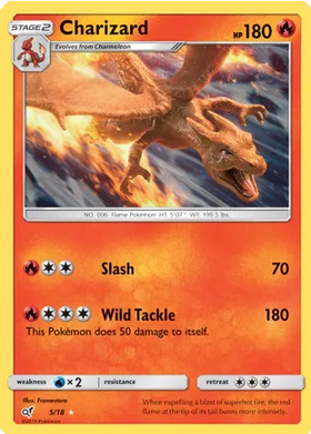 Charizard - 05/18 (DEP) Holo Rare - Near Mint Holofoil