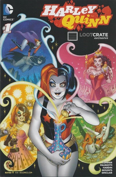 HARLEY QUINN (2016) #1 (9.4) LootCrate Exclusive (Sealed)