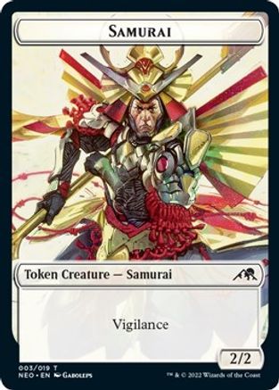 Samurai [#003/019] // Goblin Shaman [#008/019] (NEO-T-FOIL)