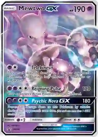Mewtwo GX - SM196 (SM:PR) Promo - Near Mint Holofoil