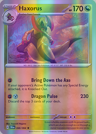 Haxorus - 046/064 (SFA) Rare