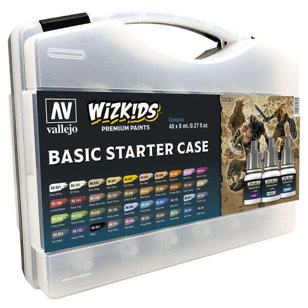 Vallejo: WizKids Premium Paints - Basic Starter Case