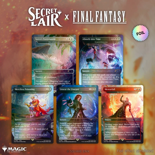 MTG: Secret Lair x FINAL FANTASY: Game Over Foil Edition