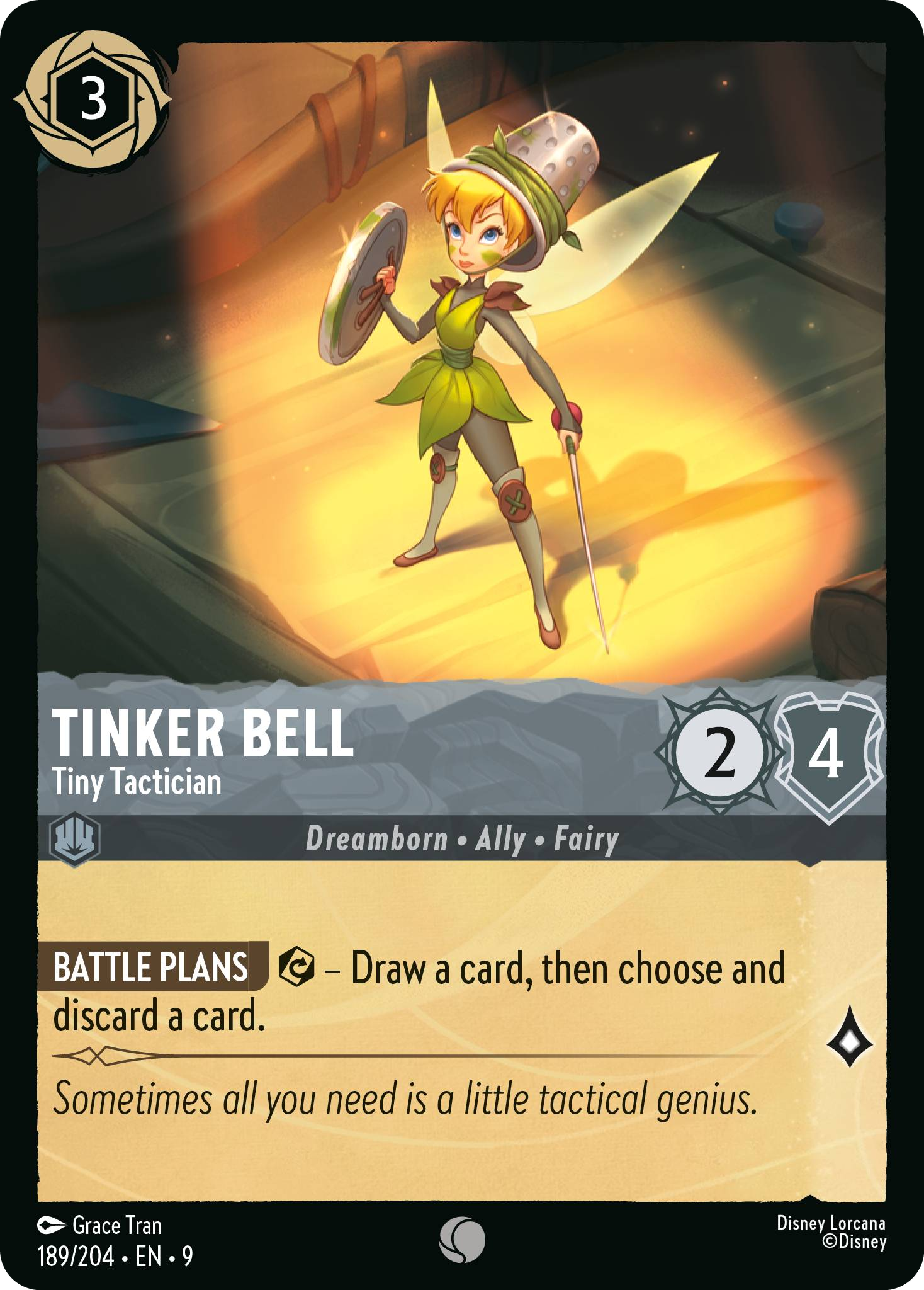 Tinker Bell - Tiny Tactician (Fabled - 189/204) Common