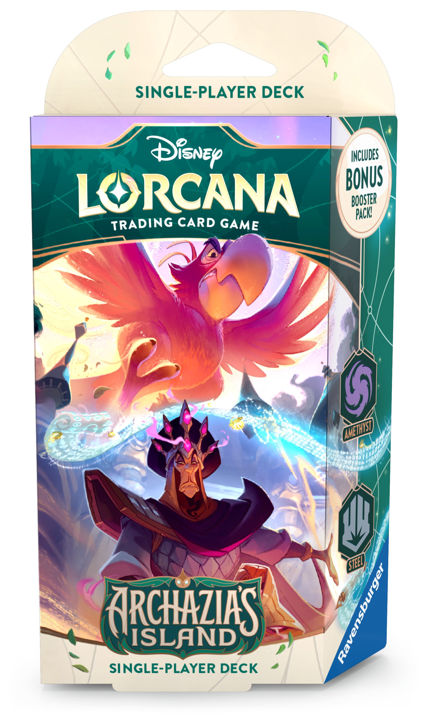 Disney Lorcana Starter Deck Amethyst & Steel (Archazia's Island) Disney Lorcana Starter Deck Amethyst & Steel (Archazia's Island)