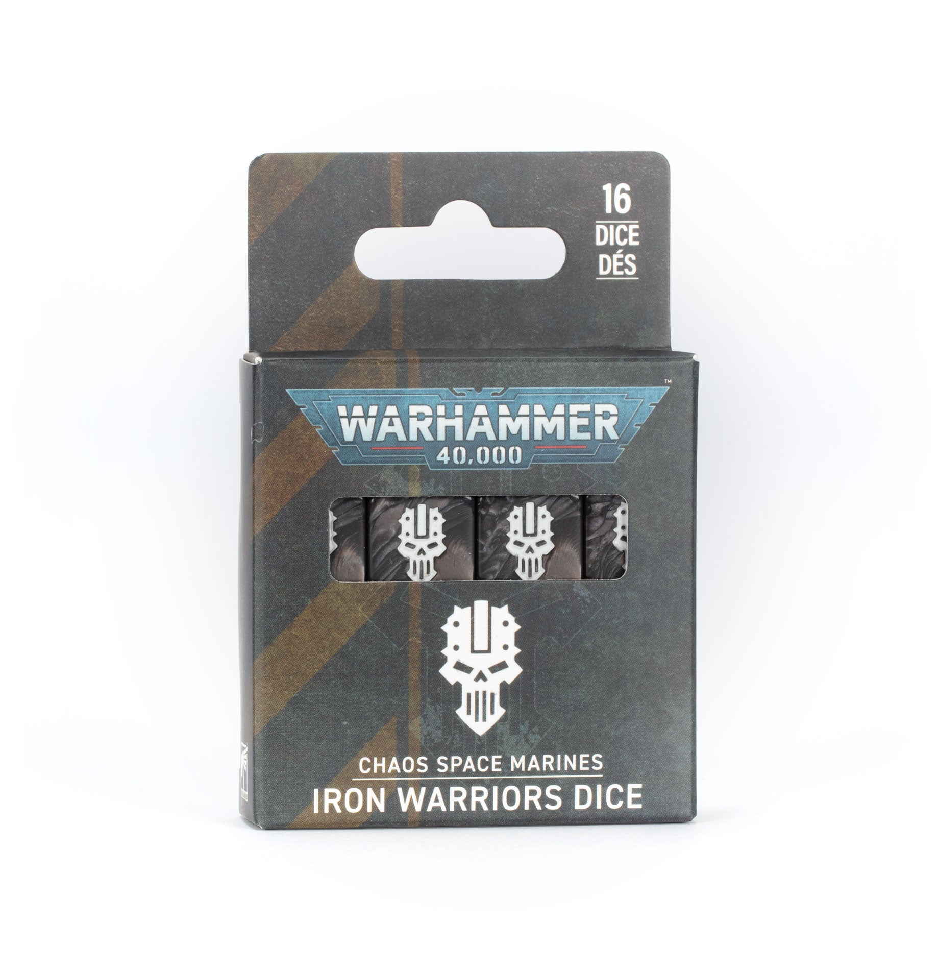 Citadel Hobby: Dice Set - 40K: Heretic Astartes - Iron Warriors (10th (16)