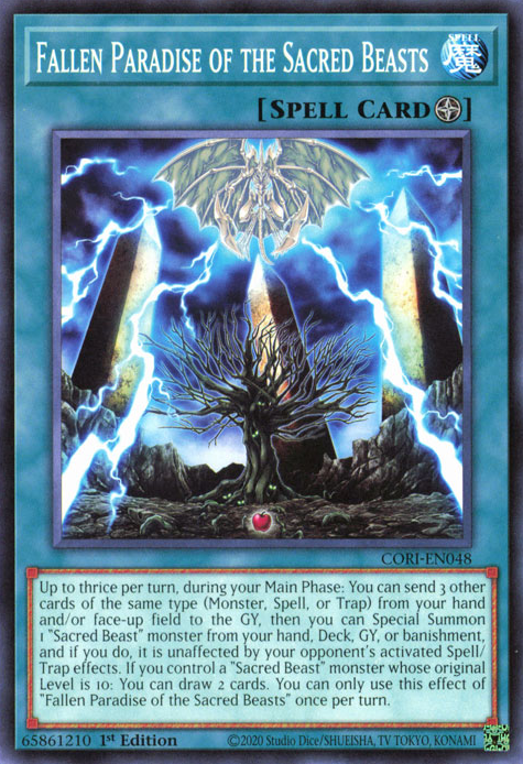 Fallen Paradise of the Sacred Beasts (CORI-EN048)