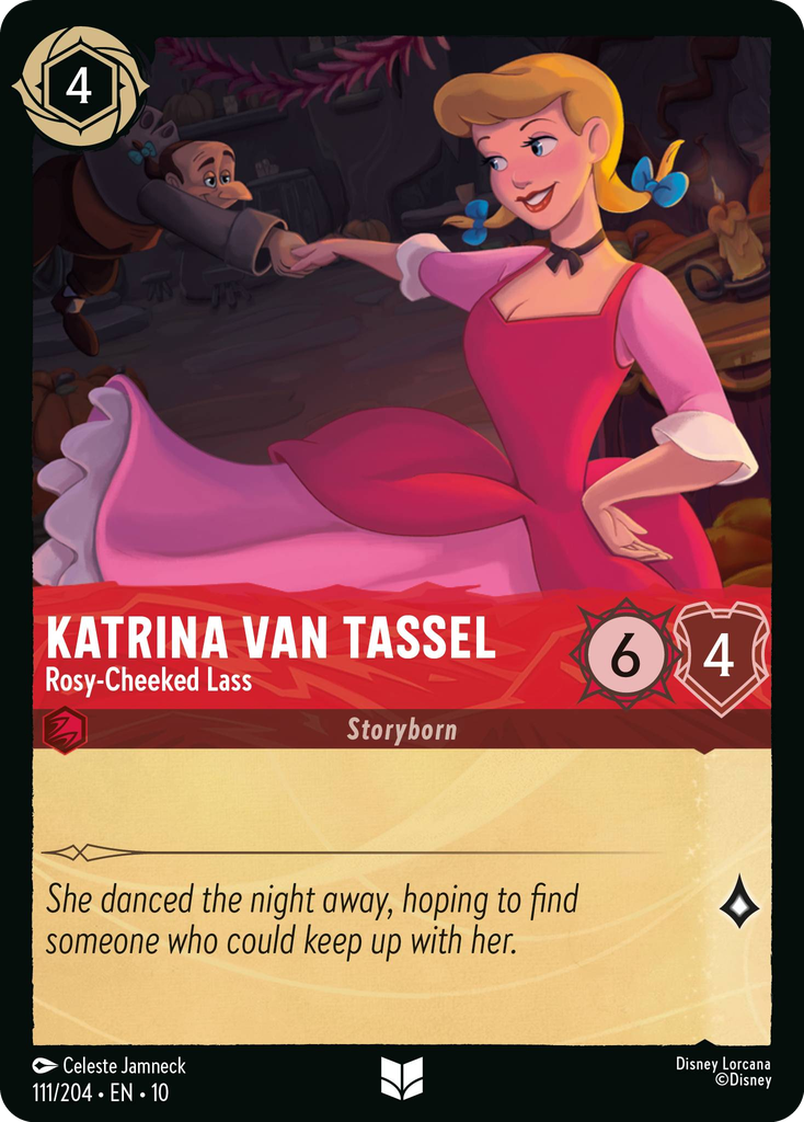 Katrina Van Tassel - Rosy-Cheeked Lass (111/204 - Whispers in the Well) Uncommon