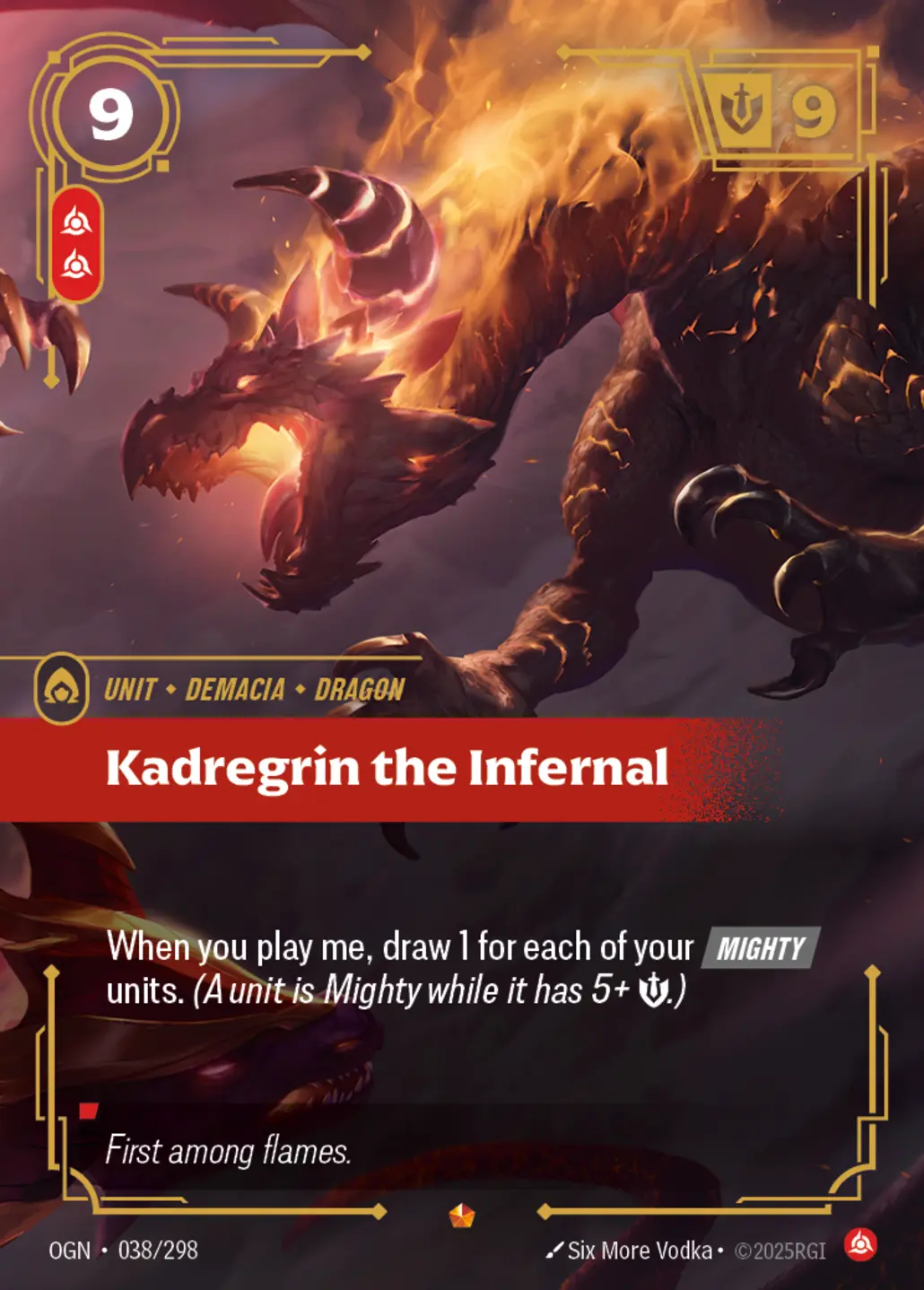 Kadregrin the Infernal - 038/298 (OGN) Epic