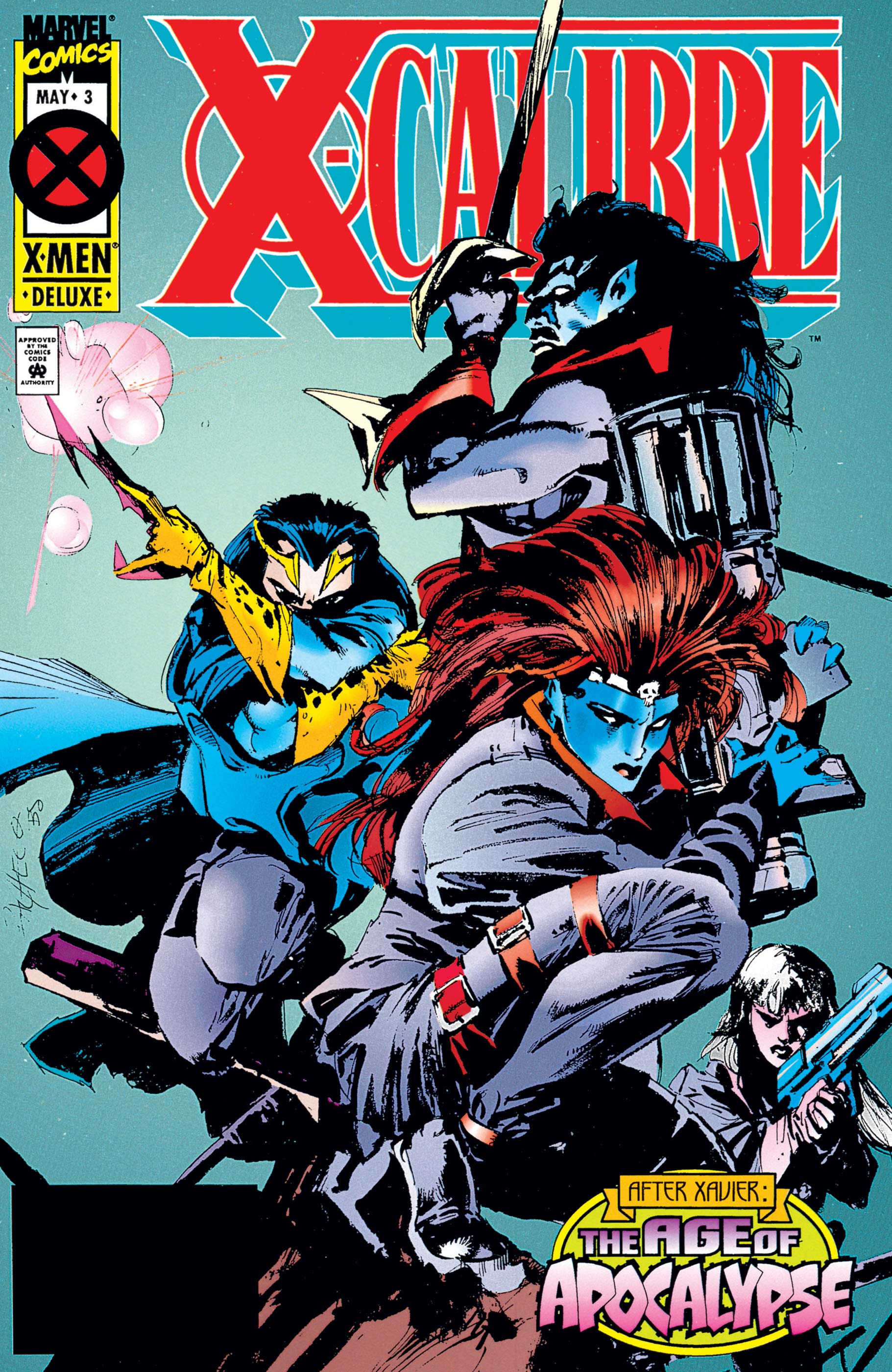 X-Calibre (1995 Series) #1-4 (9.4) Complete Run