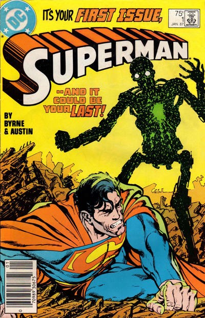 Superman (1987 Series) #1 (9.4) 1st Appearance of the New Metallo