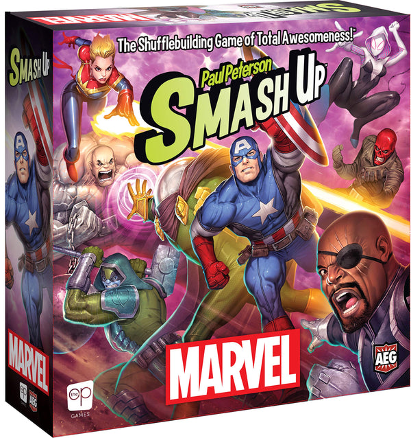 Smash Up: Marvel (USED, MISSING 2 BASE CARDS)