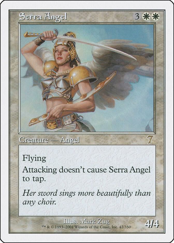 Serra Angel (7ED-R) Light Play