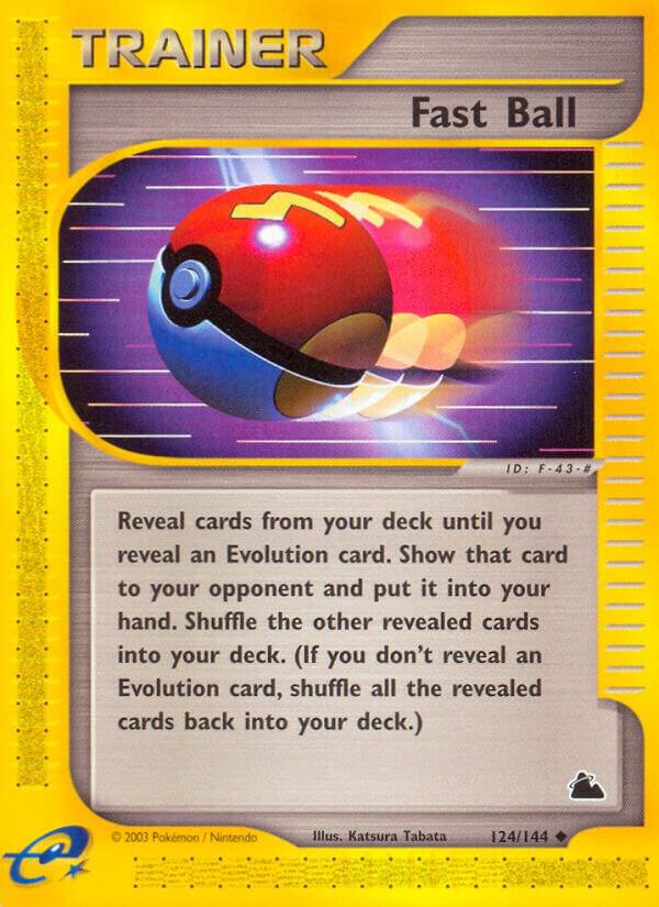 Fast Ball - 124/144 (SK) Uncommon - Near Mint