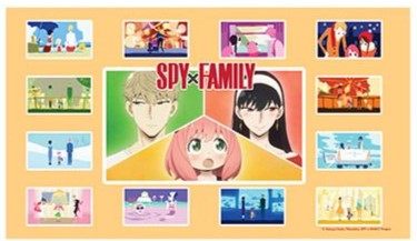 SPY X FAMILY PICTURES PLAYMAT