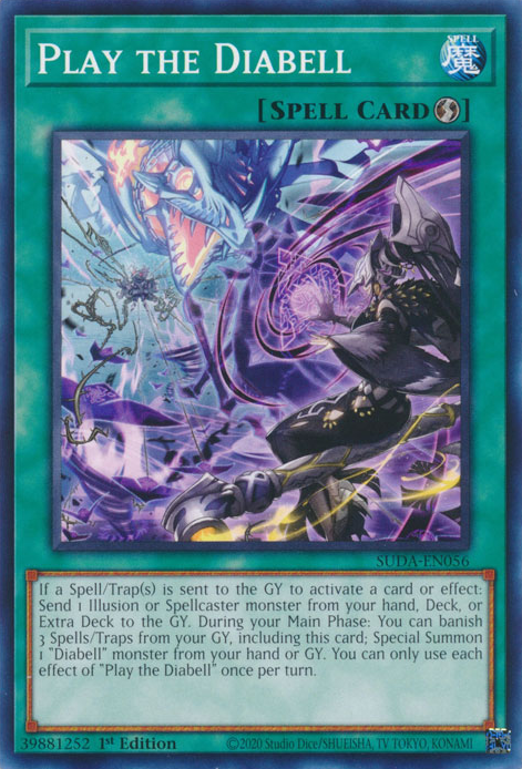 Play the Diabell (SUDA-EN056) Common - Near Mint 1st Edition