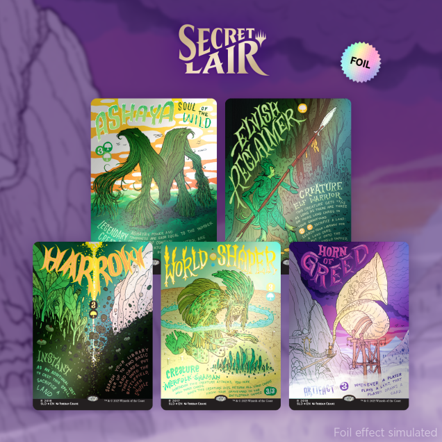 MTG: Secret Lair - Garden Buds (Foil Edition)