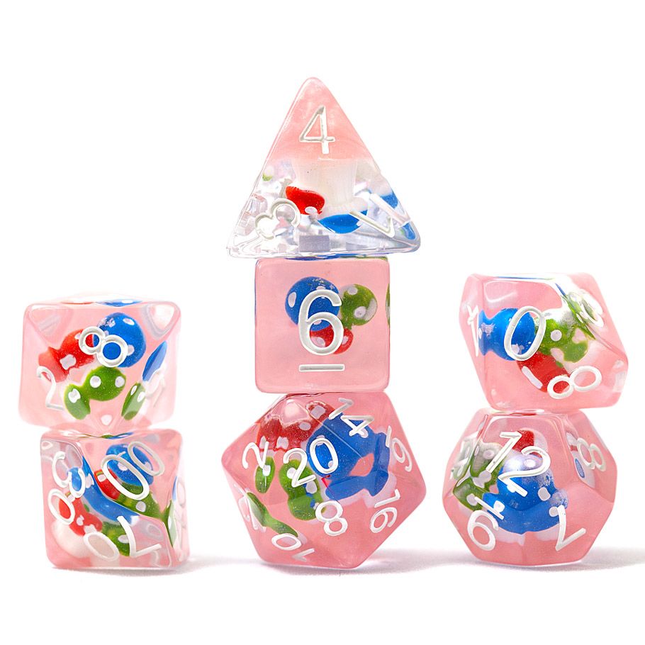 Sirius Dice: Mushroom - Magic (7-Poly Set)