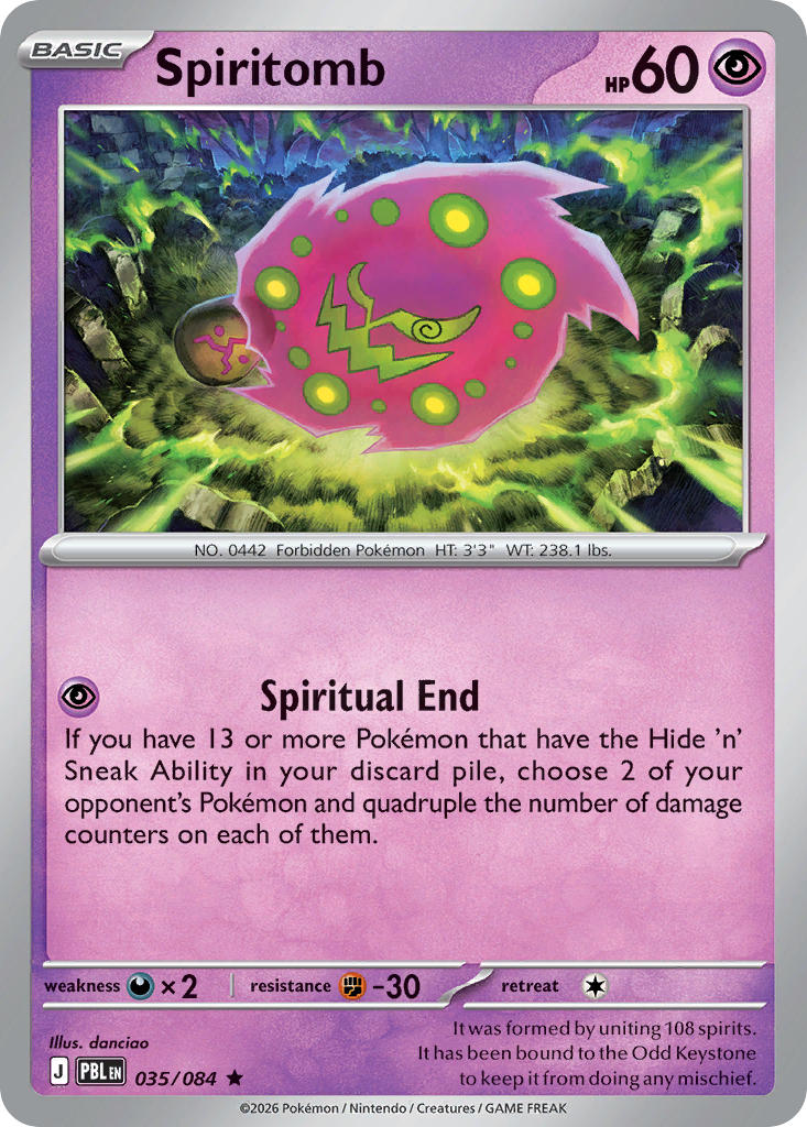 Spiritomb - 035/084 (PBL) Rare