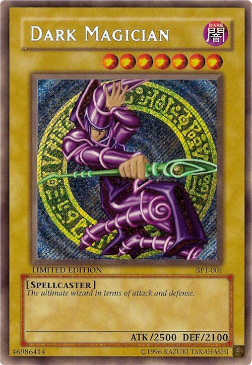 Dark Magician (BPT-001) Secret Rare - Light Play Limited