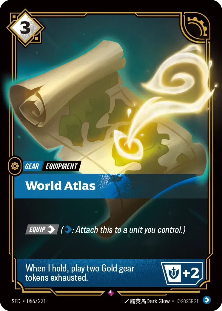 World Atlas - 086/221 (SFD) Rare