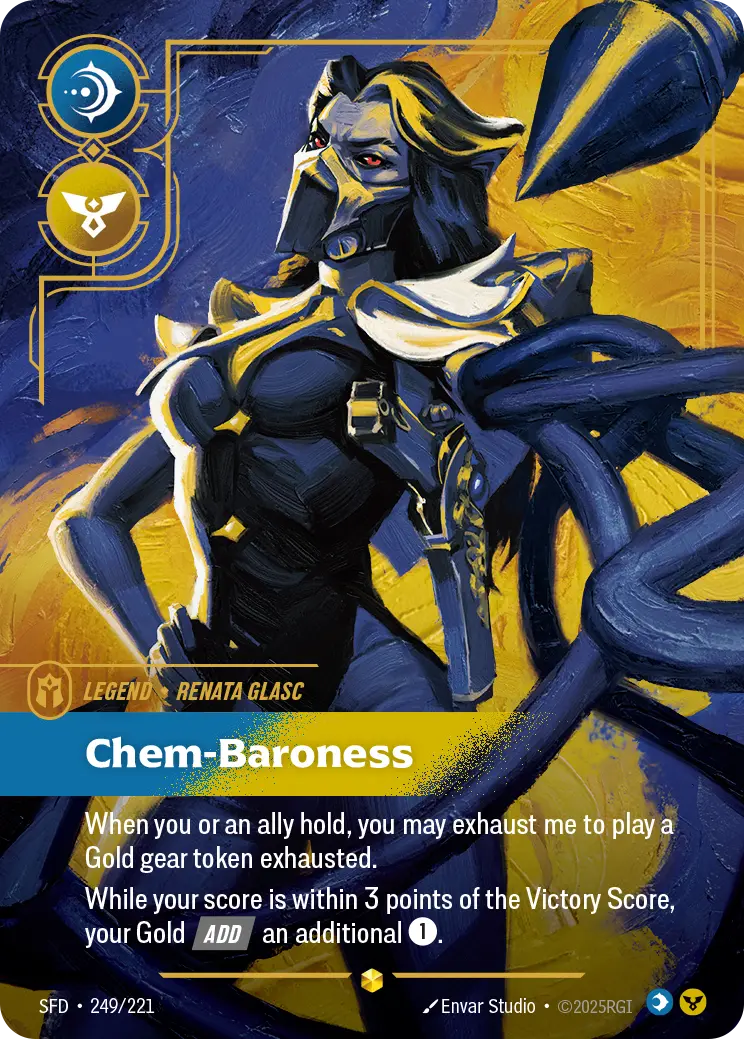 Renata Glasc - Chem-Baroness (Overnumbered) - 249/221 (SFD) Showcase