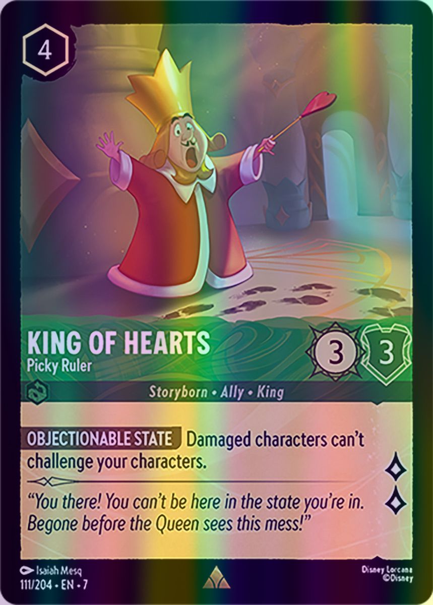 King of Hearts - Picky Ruler (Archazia's Island - 111/204) Rare