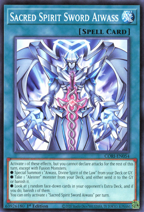 Sacred Spirit Sword Aiwass (CORI-EN054)