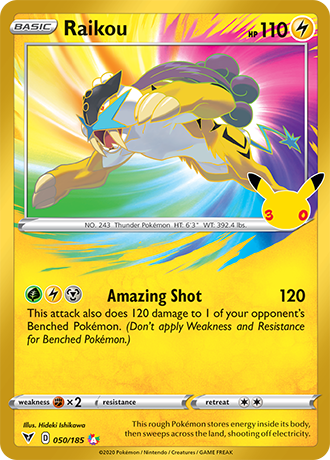 Raikou - 050/185 (30C) Classic Collection