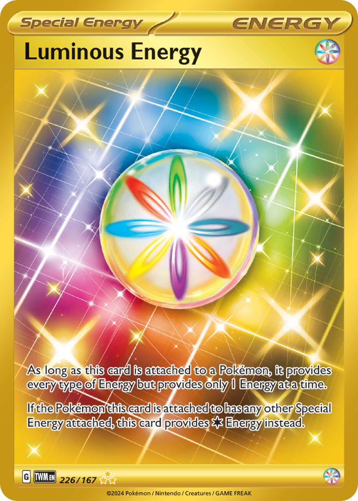 Pokemon Trading Card Game Scarlet & Violet Twilight Masquerade Hyper Rare Luminous Energy #226 Pokemon Trading Card Game Scarlet & Violet Twilight Masquerade Hyper Rare Luminous Energy #226