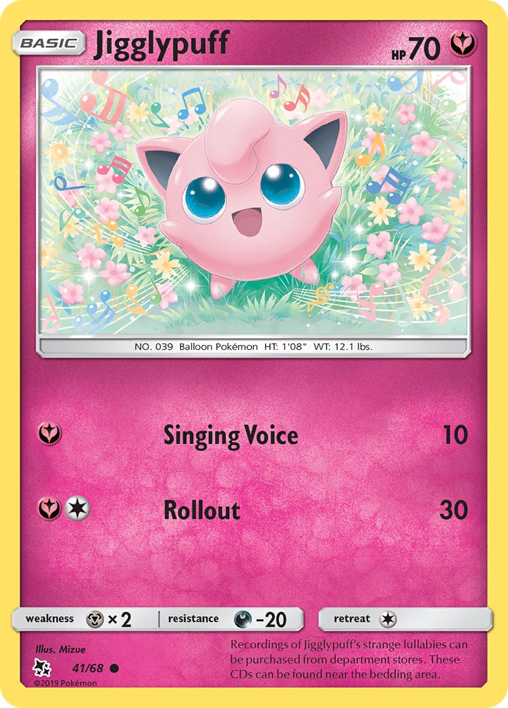 Jigglypuff - 41/68 (HIF) Common - Near Mint