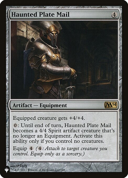 Haunted Plate Mail (M14-R-LIST)
