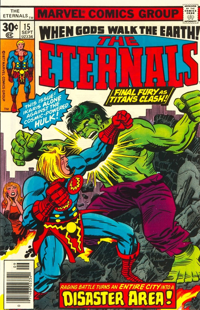 The Eternals (1976 Series) #15 (7.0) Hulk Robot
