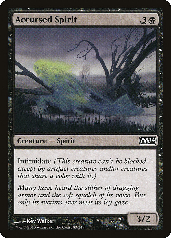Accursed Spirit (M14-C-FOIL)