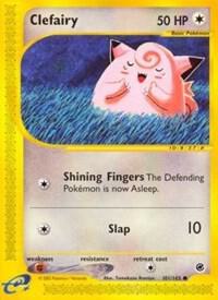 Clefairy - 101/165 (EX) Common - Light Play